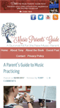 Mobile Screenshot of musicparentsguide.com